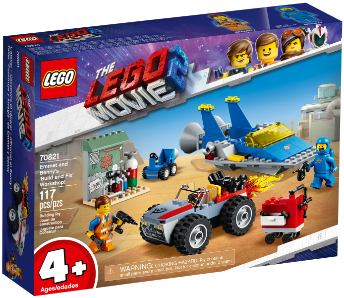 Emmet and Benny's 'Build and Fix' Workshop!
