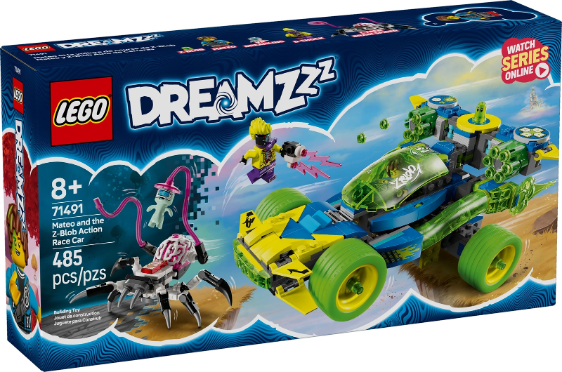 Mateo and the Z-Blob Action Race Car