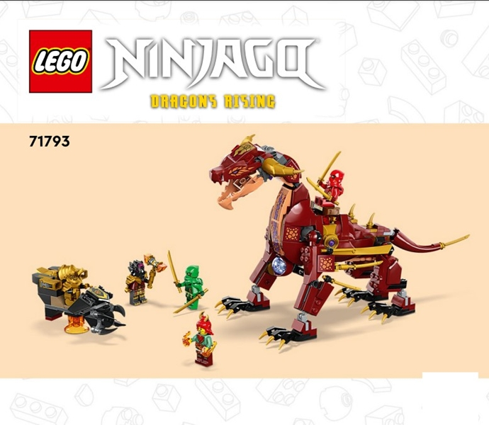 Heatwave Transforming Lava Dragon image 3