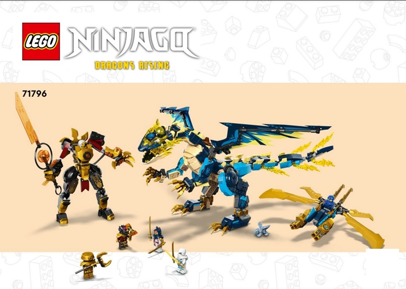 Elemental Dragon vs. The Empress Mech