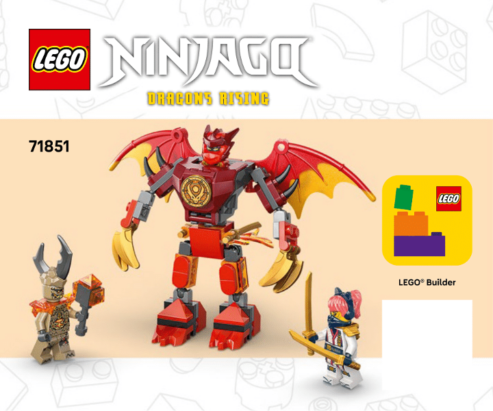 Kai's Dragon Mech Battle Pack image 2