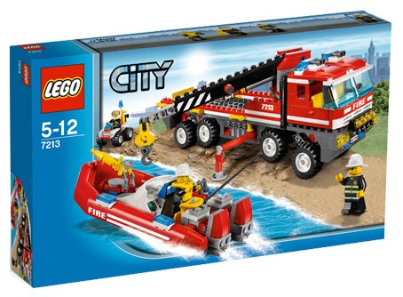 Off-Road Fire Truck & Fireboat image 2