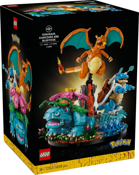 Venusaur, Charizard and Blastoise image 3