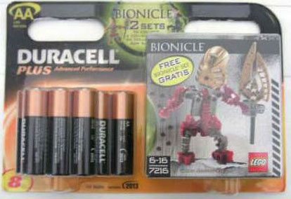 Gold Good Guy - looking Right (Duracell 8 pack AA) {Turaga Lhikan} image 2