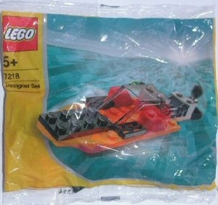 Orange Speedboat image 2