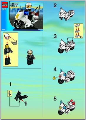 Police Motorcycle (Black Sticker Version) image 3
