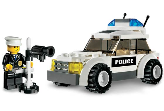Police Car (Black Sticker Version) image 3