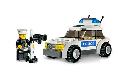 Police Car (Blue Sticker Version) image 3