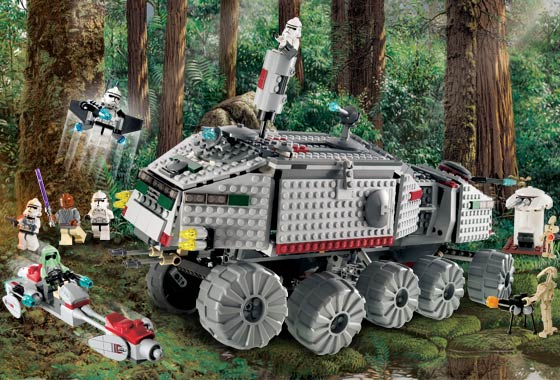 Clone Turbo Tank (with Non-Light-Up Mace Windu) image 3