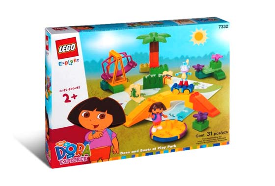 Dora and Boots at Play Park
