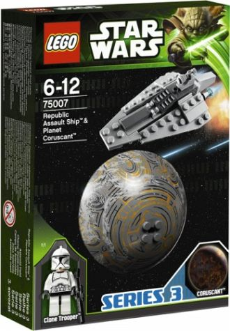Republic Assault Ship & Planet Coruscant image 3