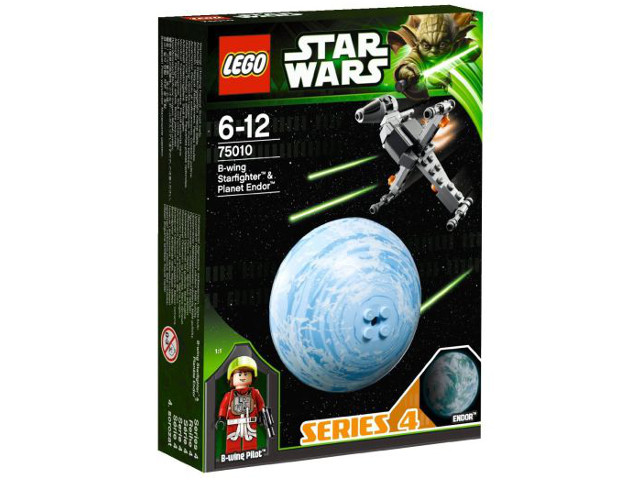 B-wing Starfighter & Planet Endor
