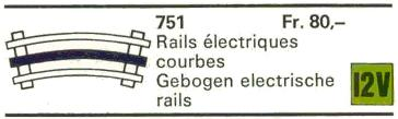 8 Curved 12V Conducting Rails image 2