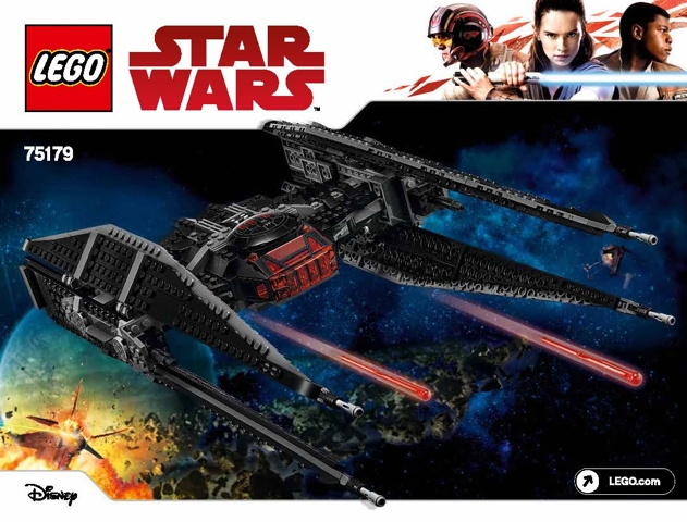 Kylo Ren's TIE Fighter image 3