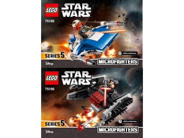 A-Wing vs. TIE Silencer Microfighters image 2