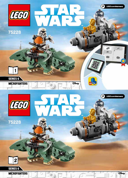 Escape Pod vs. Dewback Microfighters image 2