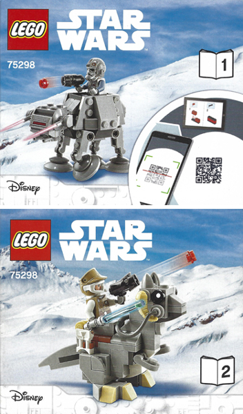 AT-AT vs. Tauntaun Microfighters image 3