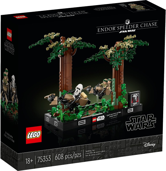 Endor Speeder Chase Diorama image 2