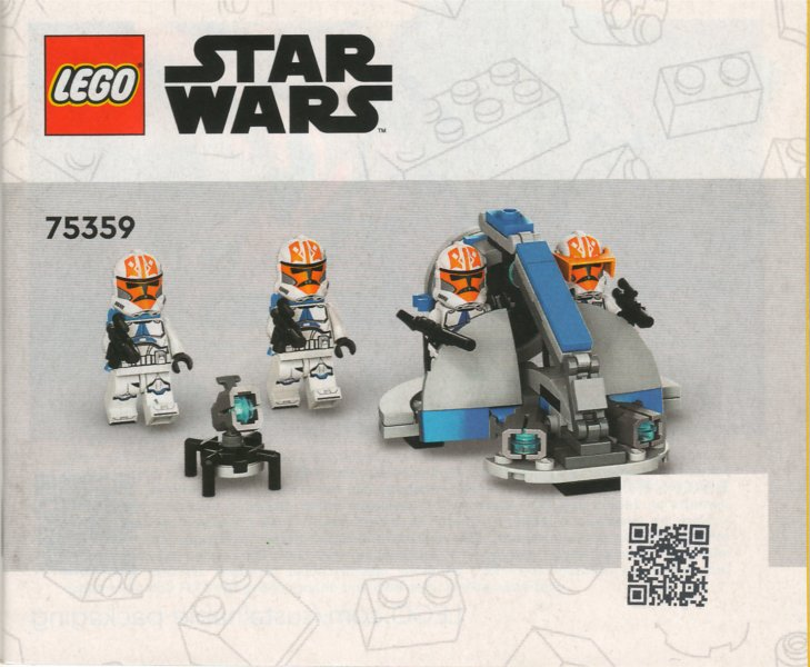 332nd Ahsoka's Clone Trooper Battle Pack