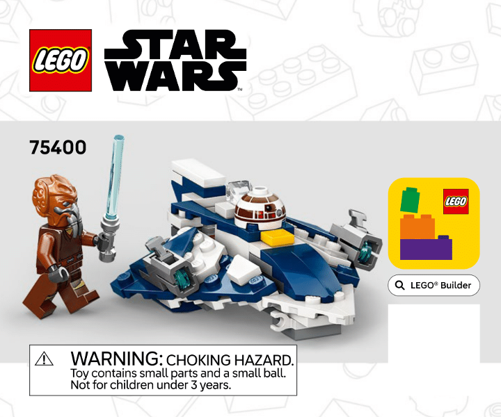 Plo Koon's Jedi Starfighter Microfighter