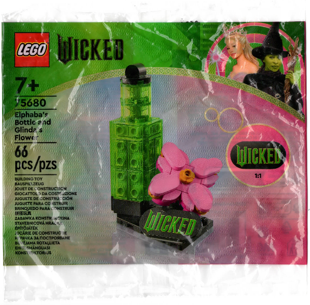 Elphaba's Bottle and Glinda's Flower