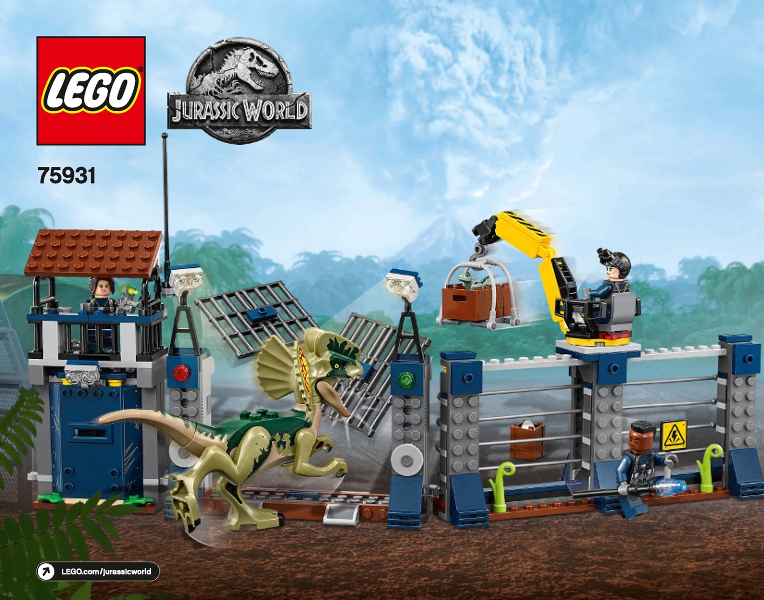 Dilophosaurus Outpost Attack