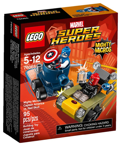 Mighty Micros: Captain America vs. Red Skull
