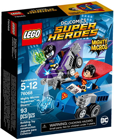 Mighty Micros: Superman vs. Bizarro image 2