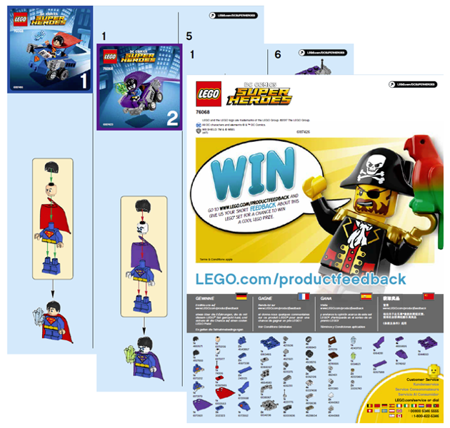 Mighty Micros: Superman vs. Bizarro