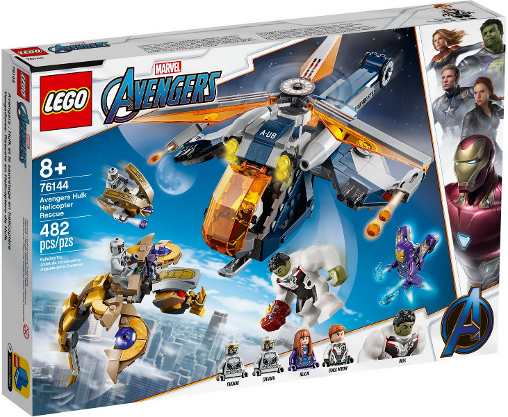 Avengers Hulk Helicopter Rescue