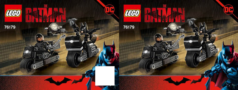 Batman & Selina Kyle Motorcycle Pursuit image 2