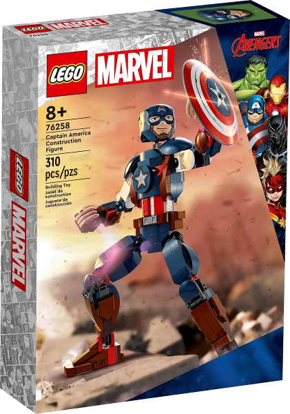 Captain America Construction Figure image 2