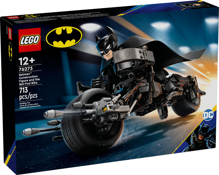 Batman Construction Figure and the Bat-Pod Bike image 2