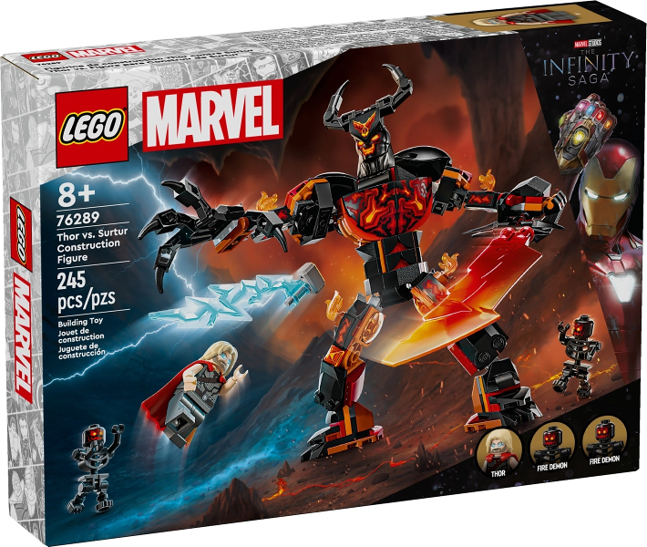 Thor vs. Surtur Construction Figure image 2