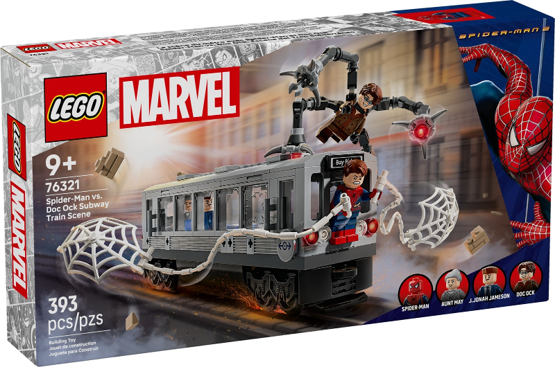 Spider-Man vs. Doc Ock Subway Train Scene image 2