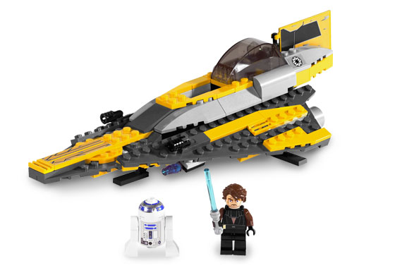 Anakin's Jedi Starfighter Clone Wars White Box