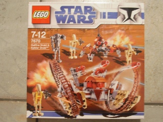 Hailfire Droid & Spider Droid Clone Wars White Box image 3