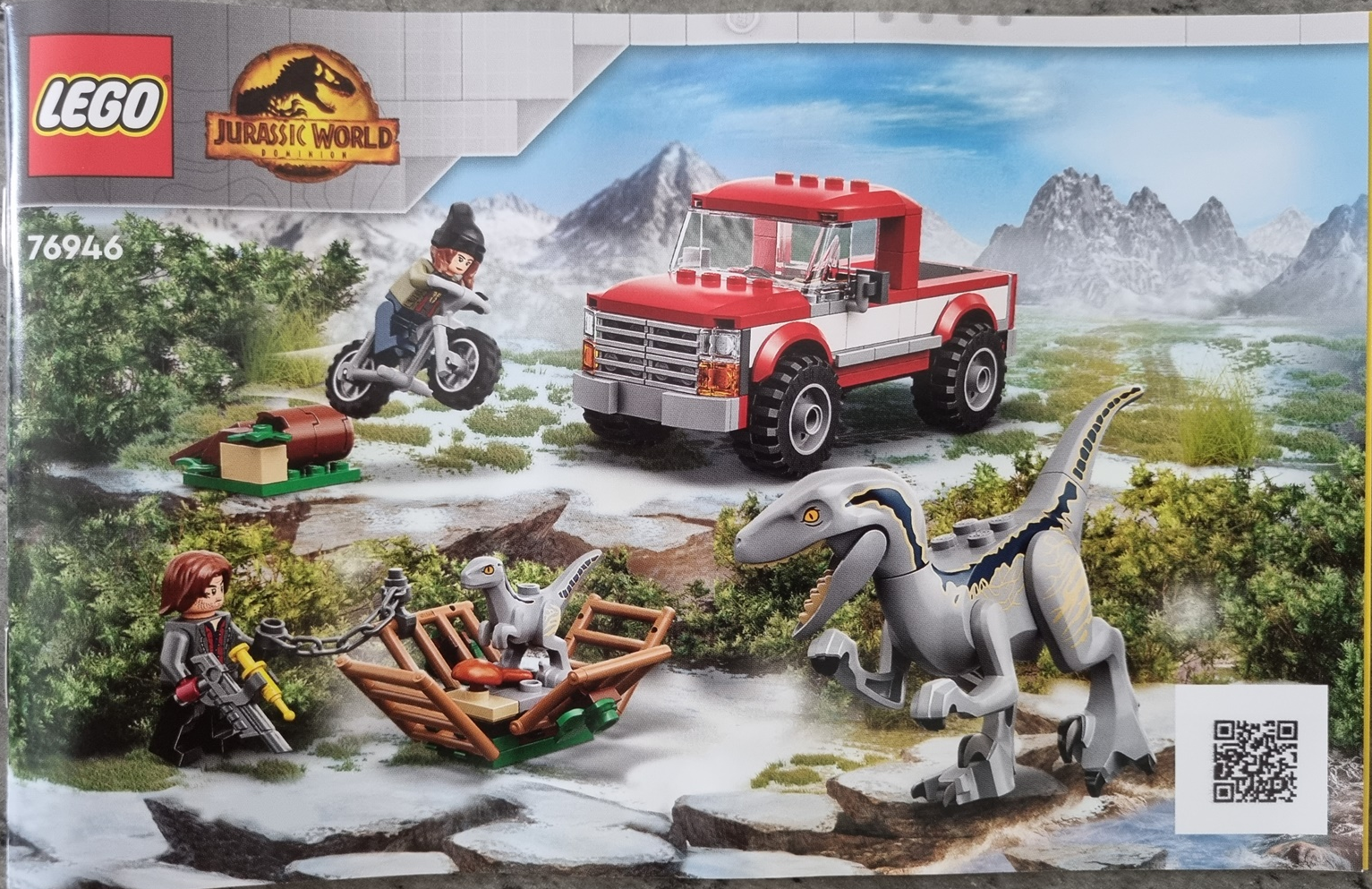 Blue & Beta Velociraptor Capture
