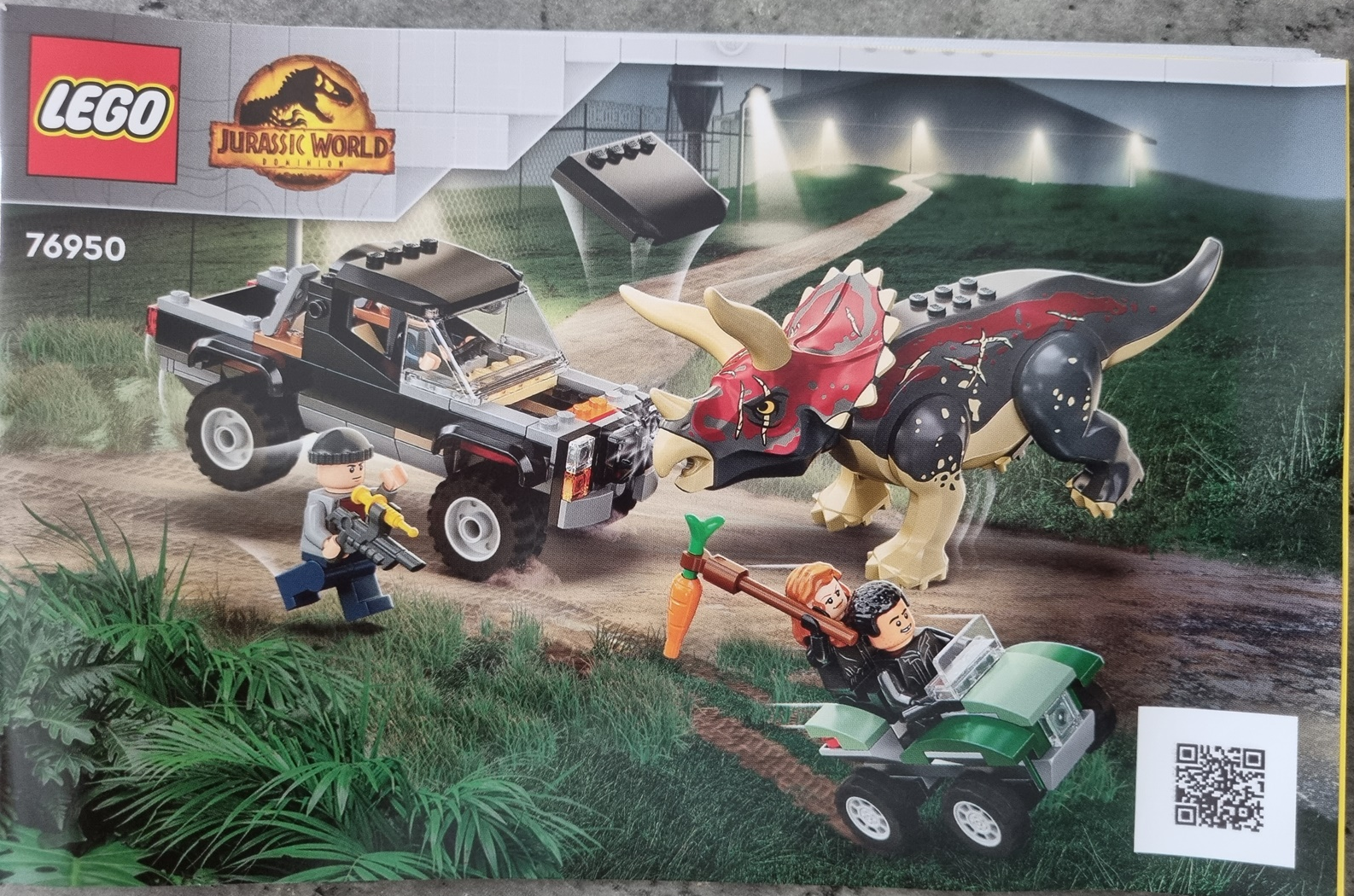 Triceratops Pickup Truck Ambush