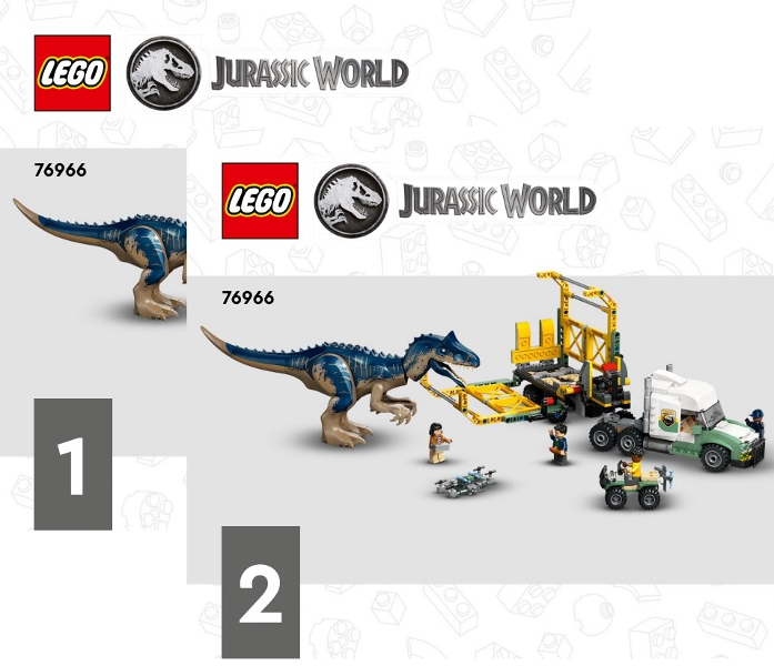 Dinosaur Missions: Allosaurus Transport Truck image 3