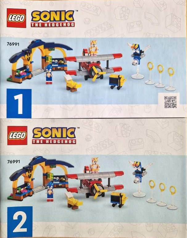 Tails' Workshop and Tornado Plane