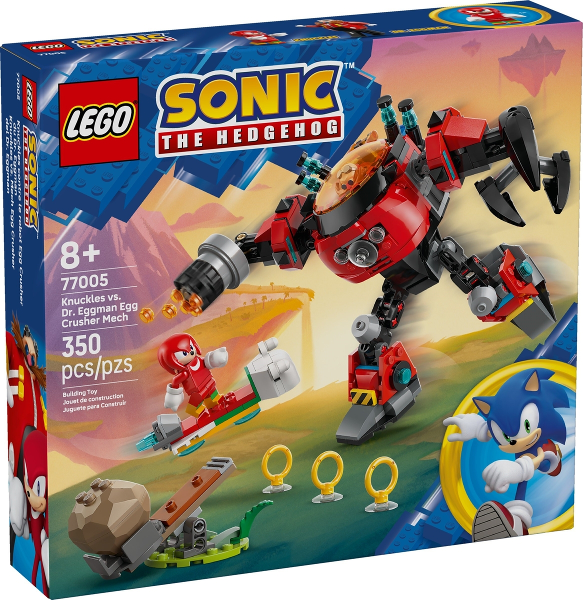 Knuckles vs. Dr. Eggman Egg Crusher Mech image 3