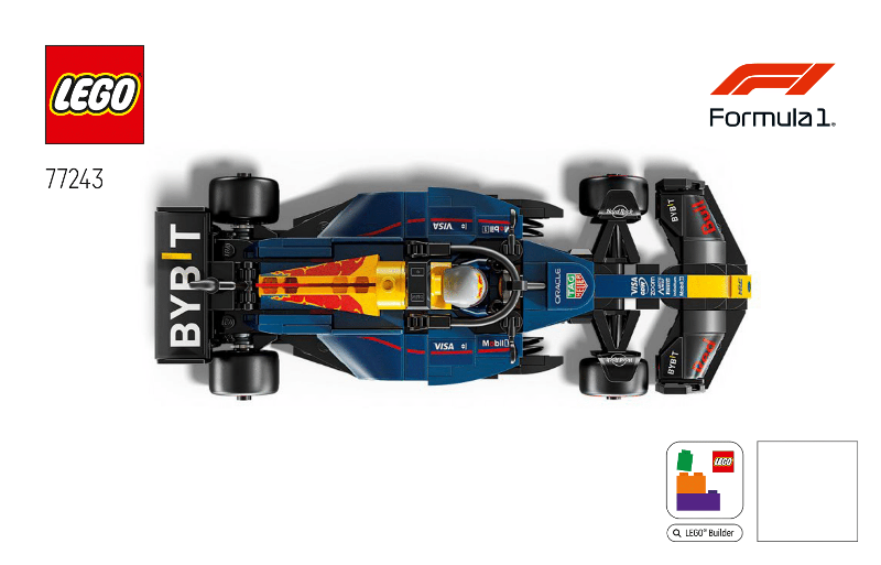 Oracle Red Bull Racing RB20 F1 Race Car image 2