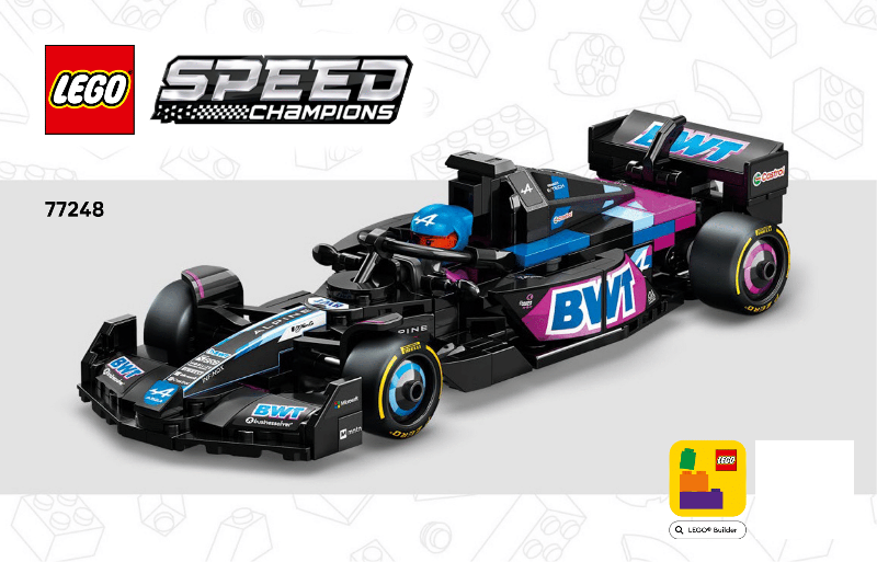 BWT Alpine F1 Team A524 Race Car image 2