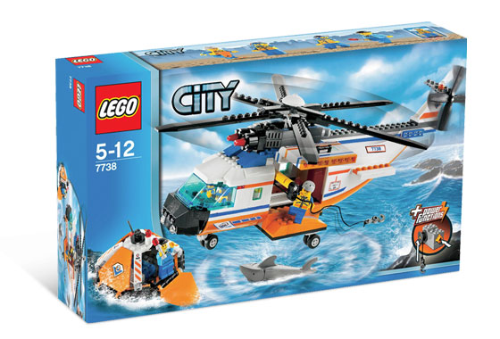 Coast Guard Helicopter and Life Raft image 2