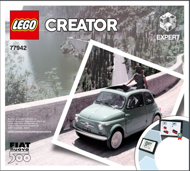 Fiat 500 - Bright Light Blue Version image 2