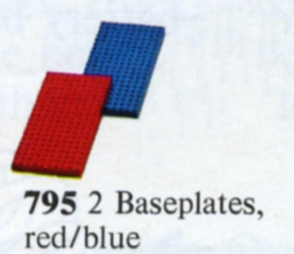 Baseplates, Red and Blue image 2