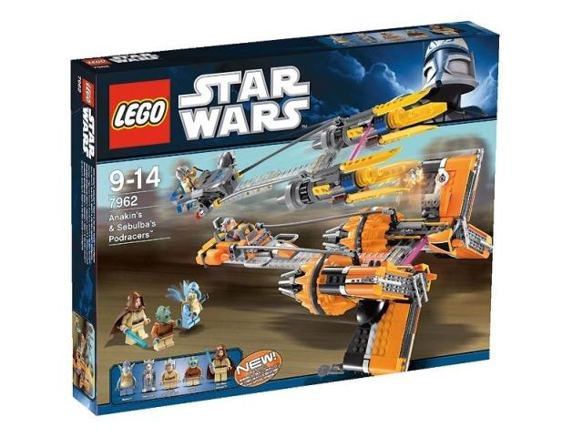 Anakin's and Sebulba's Podracers