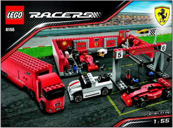 Ferrari F1 Pit 1:55