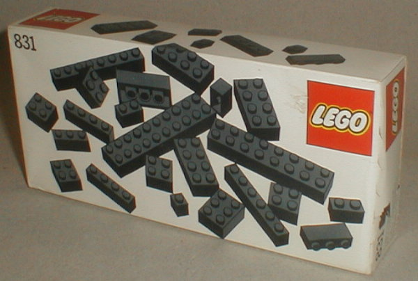 Parts Pack, Black Bricks